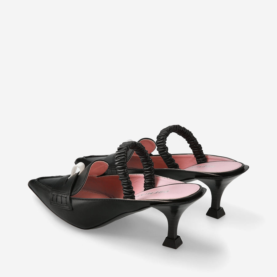 Premiata Décolleté slingback M6679A in nappa Presa