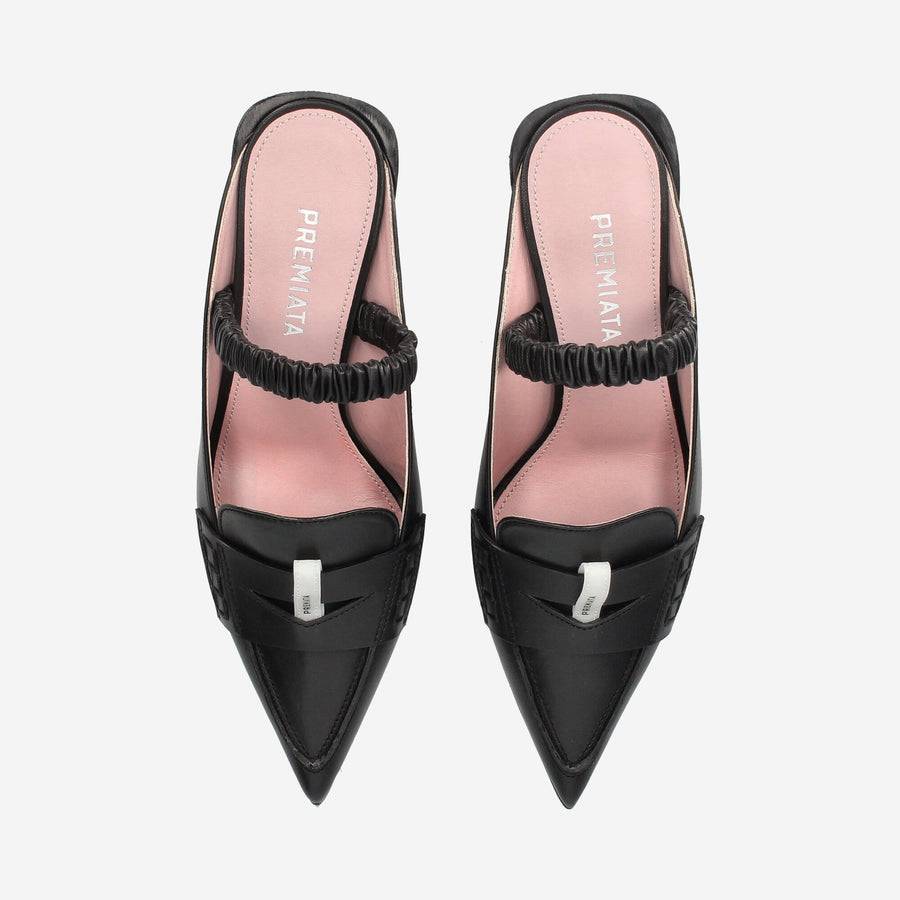 Premiata Décolleté slingback M6679A in nappa Presa