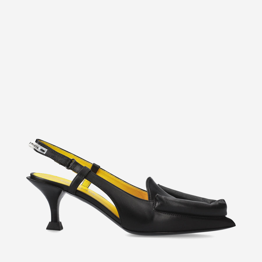 Premiata Décolleté slingback M6681A in nappa Sconto