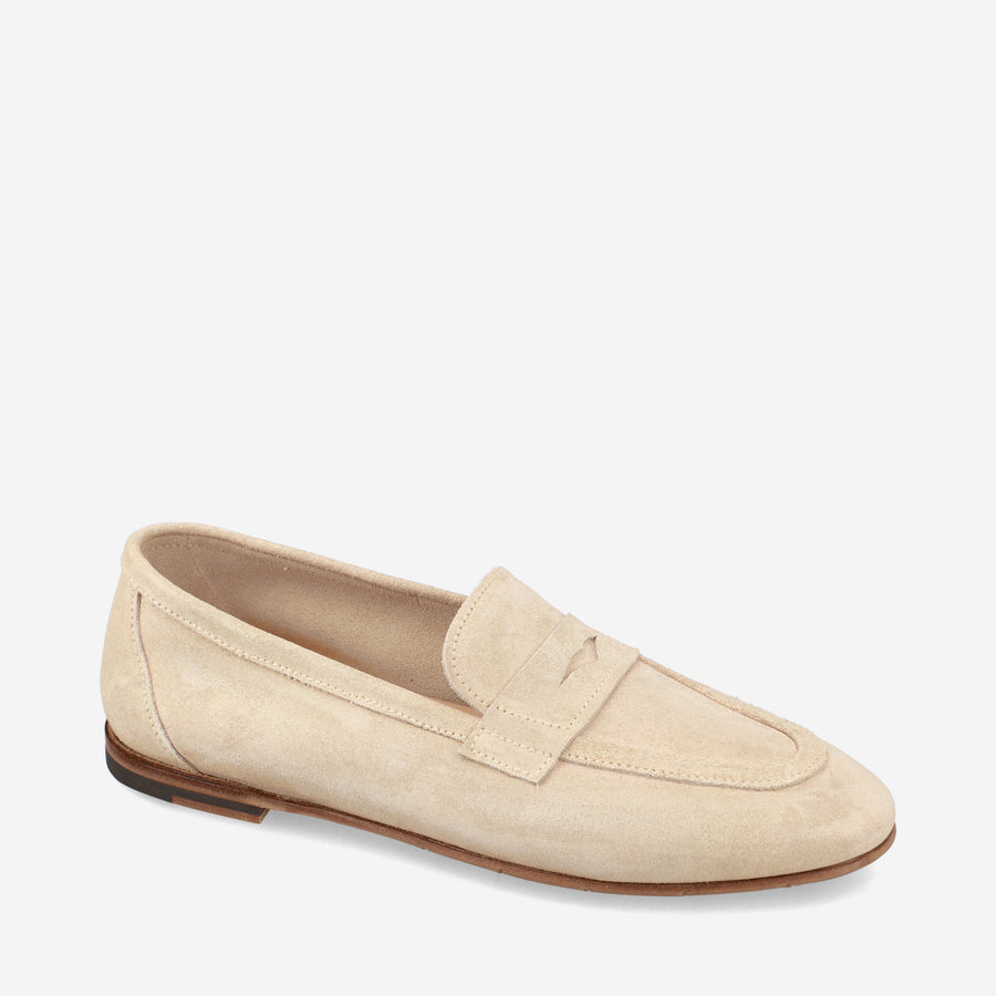 Premiata Mocassini M6781B in suede cappuccino Online