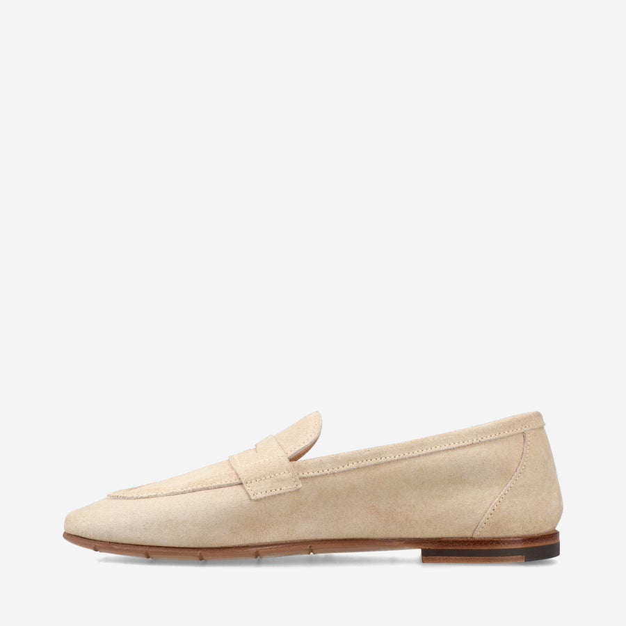 Premiata Mocassini M6781B in suede cappuccino Online