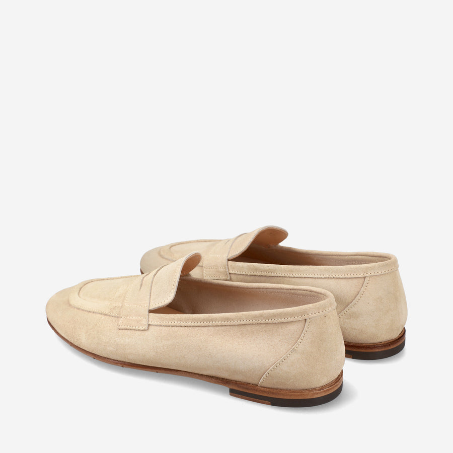 Premiata Mocassini M6781B in suede cappuccino Online