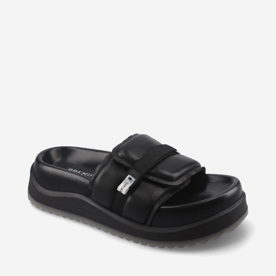 Premiata Sandali bassi in nappa imbottita M6697C Saldi Di Fabbrica