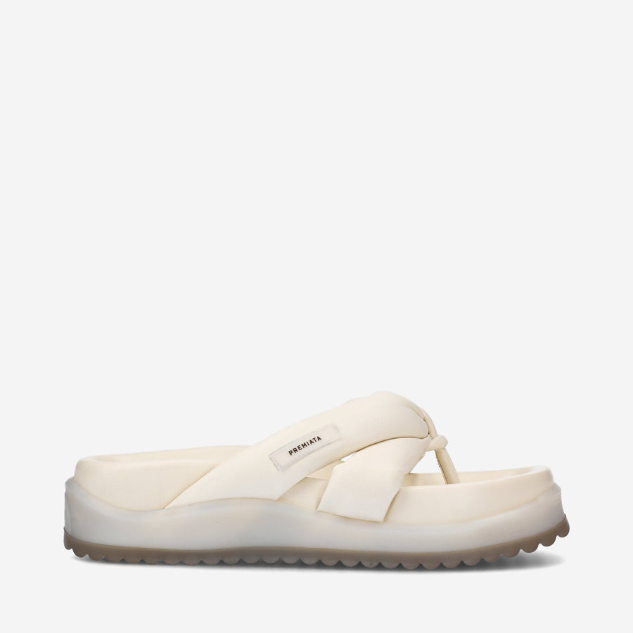 Premiata Sandali infradito M6699A in nappa imbottita