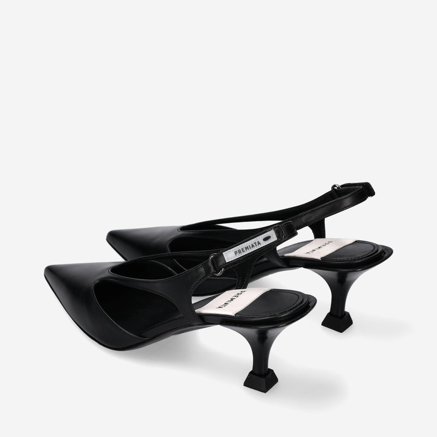 Premiata Décolleté slingback M6425A in vitello Spedizione gratuita