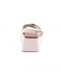 BUENO Sandalo con zeppa donna BUENO Y5904 CREMA Offerte