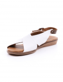 BUENO Sandalo basso donna BUENO U8213 BIANCO Nuova