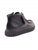CLARKS Polacco casual uomo CLARKS TORHILL HI BLK LEA in pelle Outlet