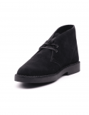 CLARKS Polacco uomo CLARKS DESERT BT EVO BLK in pelle camoscio Saldi