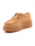 CLARKS Scarpa bassa donna CLARKS TORHILL BEE LIGHTTAN in nabuck Qualità