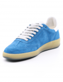 ED PARRISH Sneakers uomo ED PARRISH TRAINER UM093 in camoscio bluette Offerta