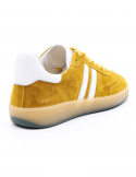 ED PARRISH Sneakers uomo ED PARRISH TRAINER UM091 in camoscio giallo ocra Economico