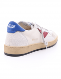 4B12 Sneakers uomo QUATTROBARRADODICI PLAY NEW 64 in pelle bianca Online