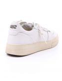 4B12 Sneakers uomo QUATTROBARRADODICI HYPER 926 in pelle bianca Offerte