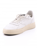 4B12 Sneakers uomo QUATTROBARRADODICI HYPER 926 in pelle bianca Offerte