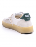 4B12 Sneakers uomo QUATTROBARRADODICI HYPER 924 in pelle bianca Hotsell