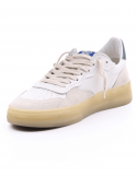4B12 Sneakers uomo QUATTROBARRADODICI HYPER 924 in pelle bianca Hotsell
