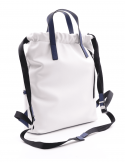 PEPEMOLL Borsa zaino donna PEPEMOLL 241441 BLANCO/NAVY in ecopelle Moda