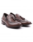 HUNDRED Mocassino uomo HUNDRED M865-01 MARRONE In Saldo