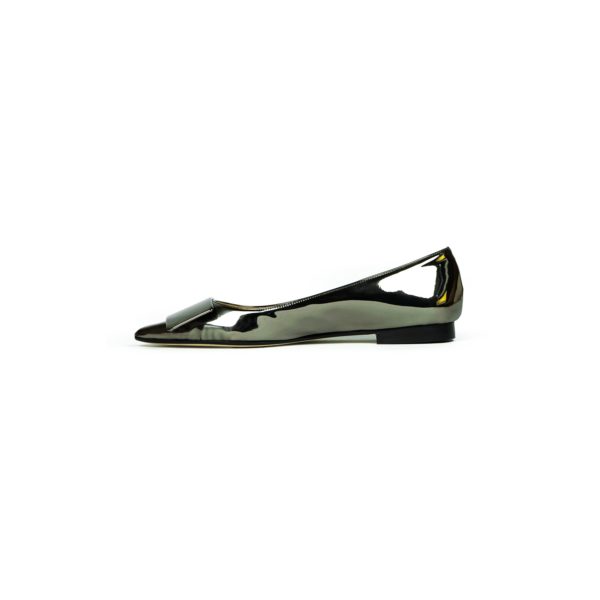 Prosperine Ballerina da Donna Effetto Specchio con Placca In Vendita