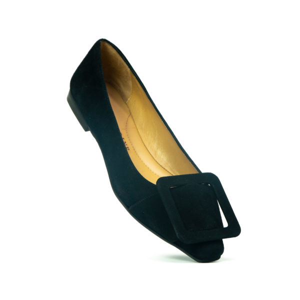 Prosperine Ballerina da Donna in Camoscio con Accessorio Hotsell