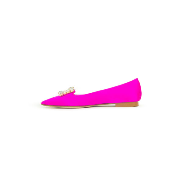 Prosperine Flats Donna in Raso Affare Del Giorno