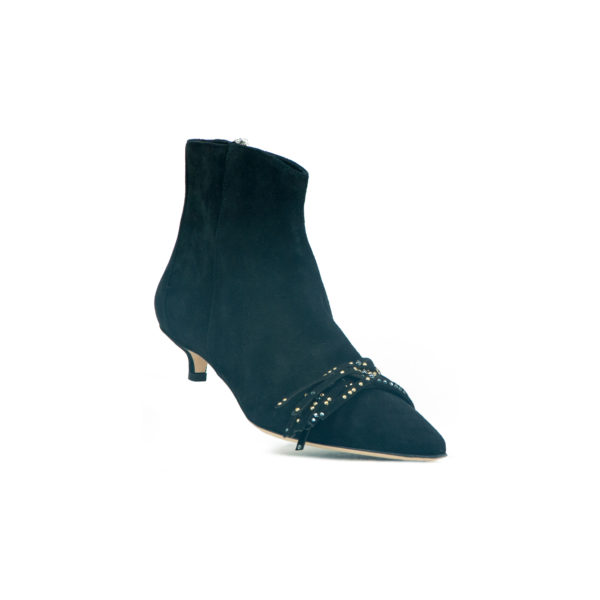 Prosperine Stivale da Donna in Camoscio con Frange Vendita Calda