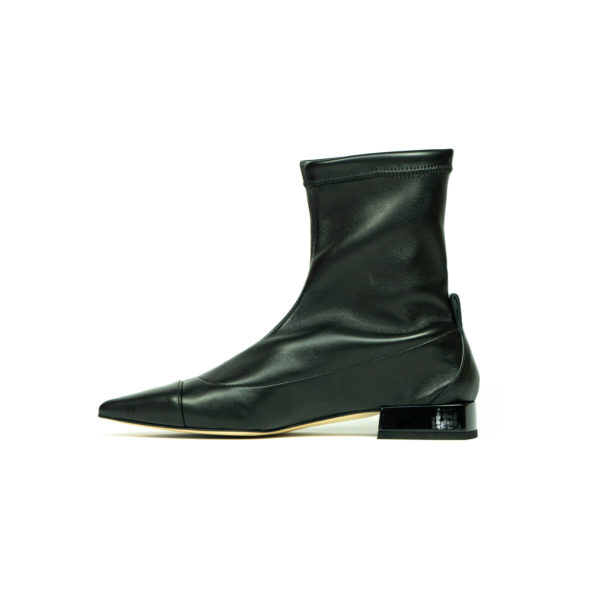 Prosperine Stivale da Donna in Nappa Elastica Saldi Di Fabbrica