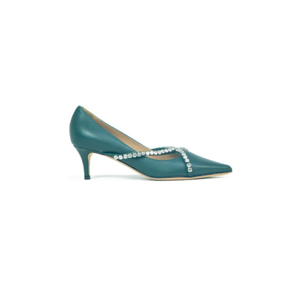 Prosperine Decolletè da Donna in Nappa con Swarovski In Linea