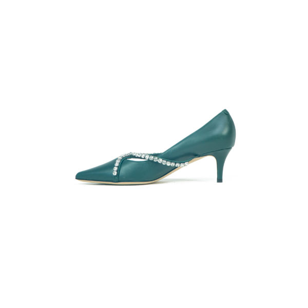 Prosperine Decolletè da Donna in Nappa con Swarovski In Linea