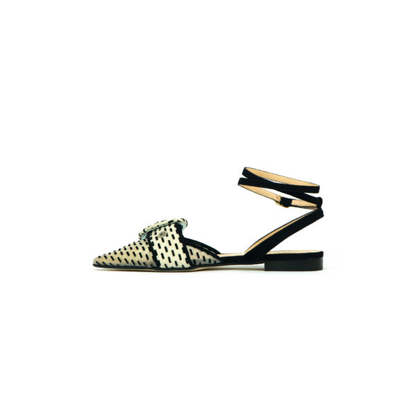 Prosperine Sandalo da Donna in Rete con Laccio alla Caviglia Promozione Limitata