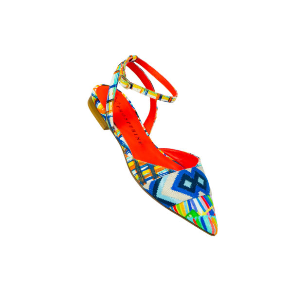 Prosperine Sandalo da Donna in Tessuto Multicolor Fino Al -60%