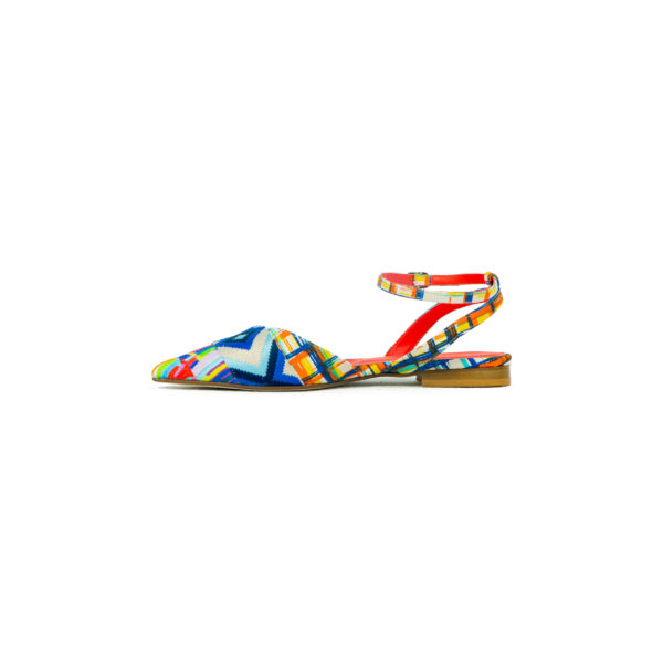 Prosperine Sandalo da Donna in Tessuto Multicolor Fino Al -60%