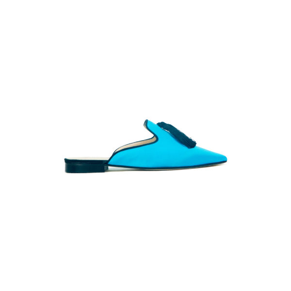 Prosperine Sabot da Donna in Raso con Nappine Moda