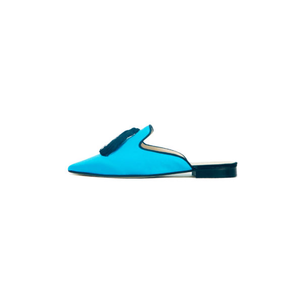 Prosperine Sabot da Donna in Raso con Nappine Moda