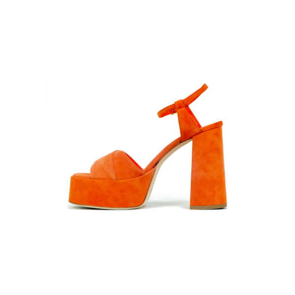 Prosperine Sandalo da Donna con Plateau in Camoscio Nuovo