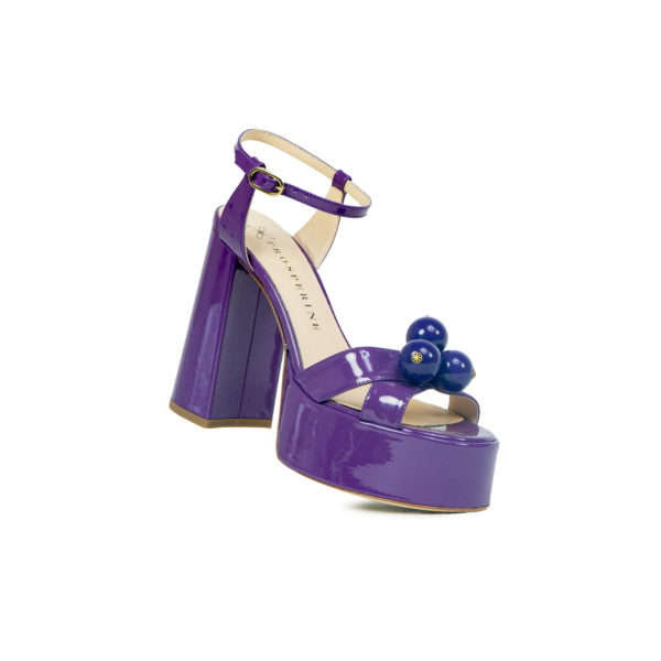 Prosperine Sandalo da Donna con Plateau Tacco 100 mm Qualità