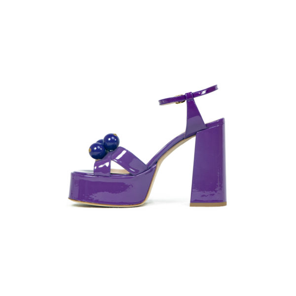 Prosperine Sandalo da Donna con Plateau Tacco 100 mm Qualità