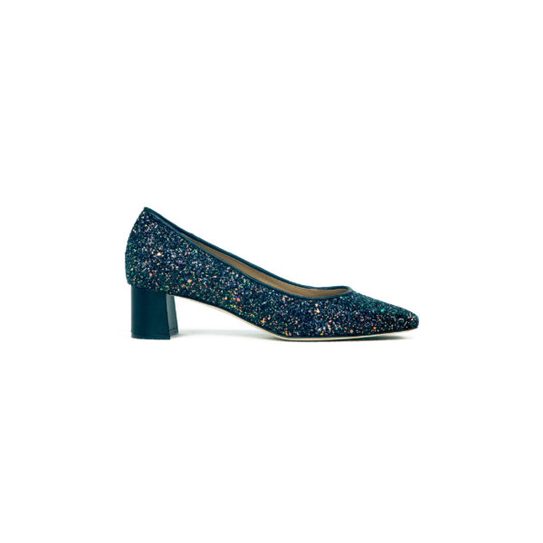 Prosperine Scarpa da Donna con Tacco in Glitter Saldi