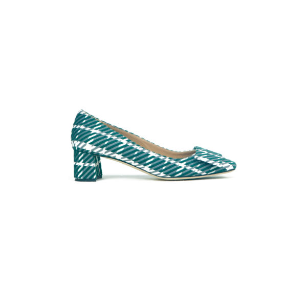 Prosperine Scarpa da Donna con Tacco in Tessuto Hotsell
