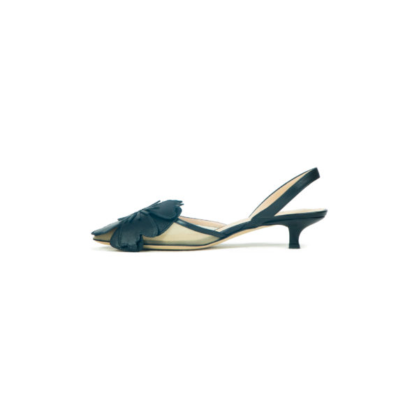 Prosperine Slingback da Donna in Rete e Nappa In Saldo