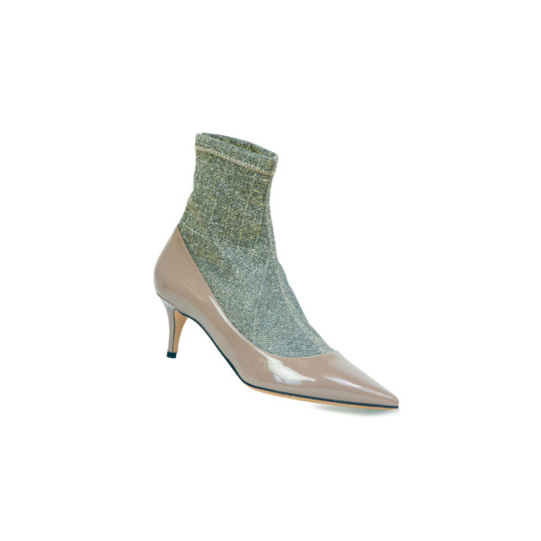 Prosperine Stivale da Donna con Calza in Maglia Moda