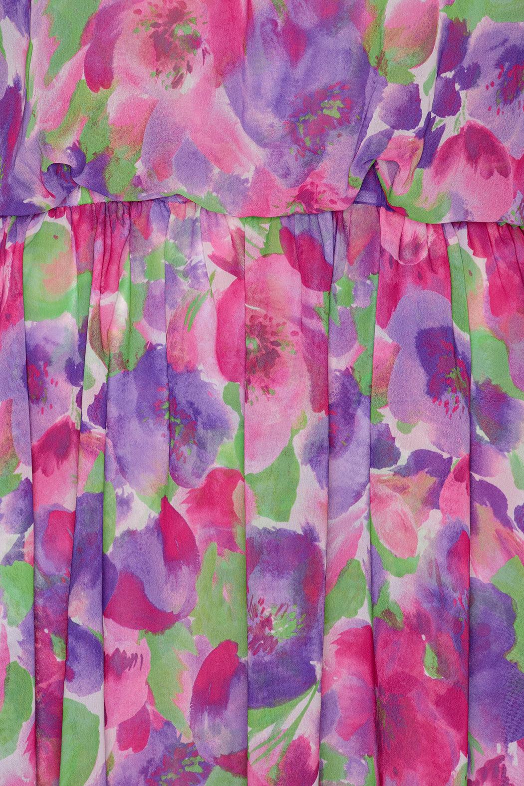 Reina Olga Light Flowy Mini Dress Convenienza