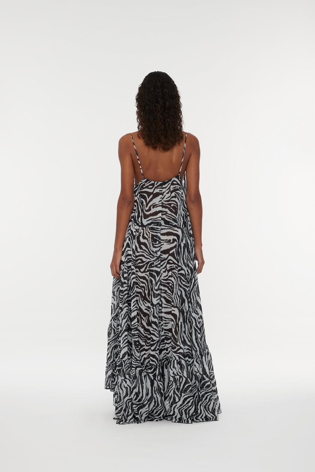 Reina Olga Light Flowy Maxi Dress Sconto