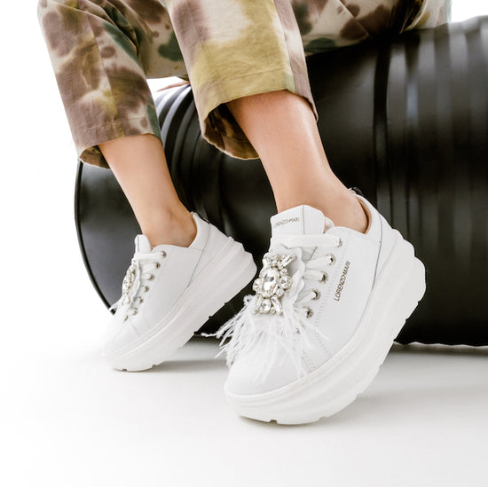 ﻿Lorenzo Mari Sneakers Veronica white Affare Del Giorno