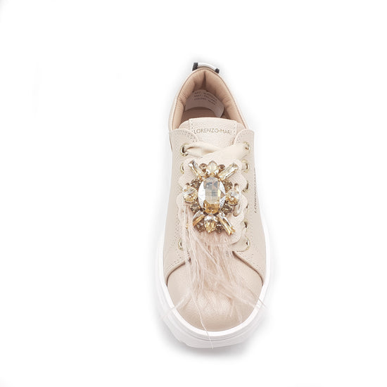 Lorenzo Mari Sneakers Veronica Nude Sottocosto
