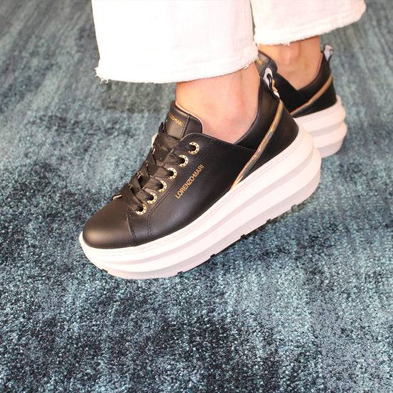 Lorenzo Mari Sneakers Violante Black Sconto