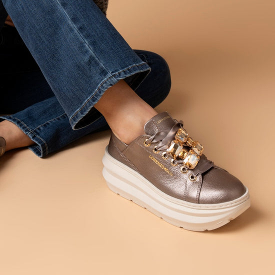 Lorenzo Mari Sneakers Ariel nocciola Vendita Calda