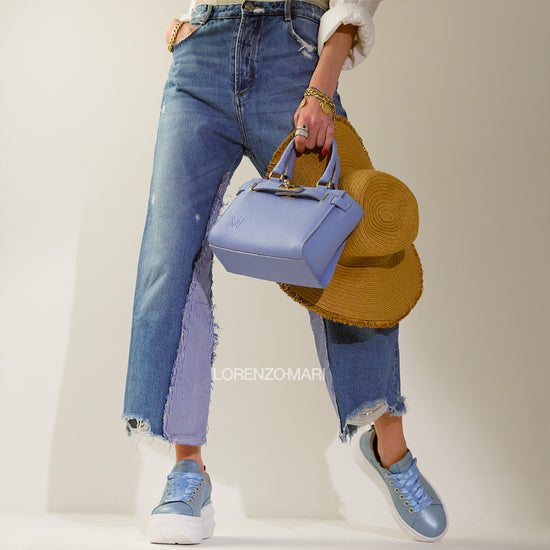 Lorenzo Mari Sneakers Brigid Cielo Vendita Economica