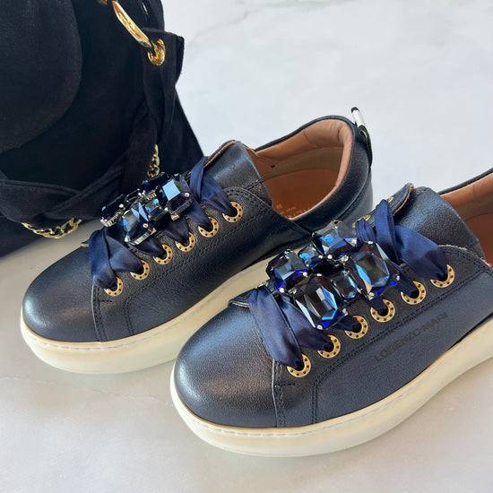 Lorenzo Mari Sneaker Jasmine Blu In Saldo